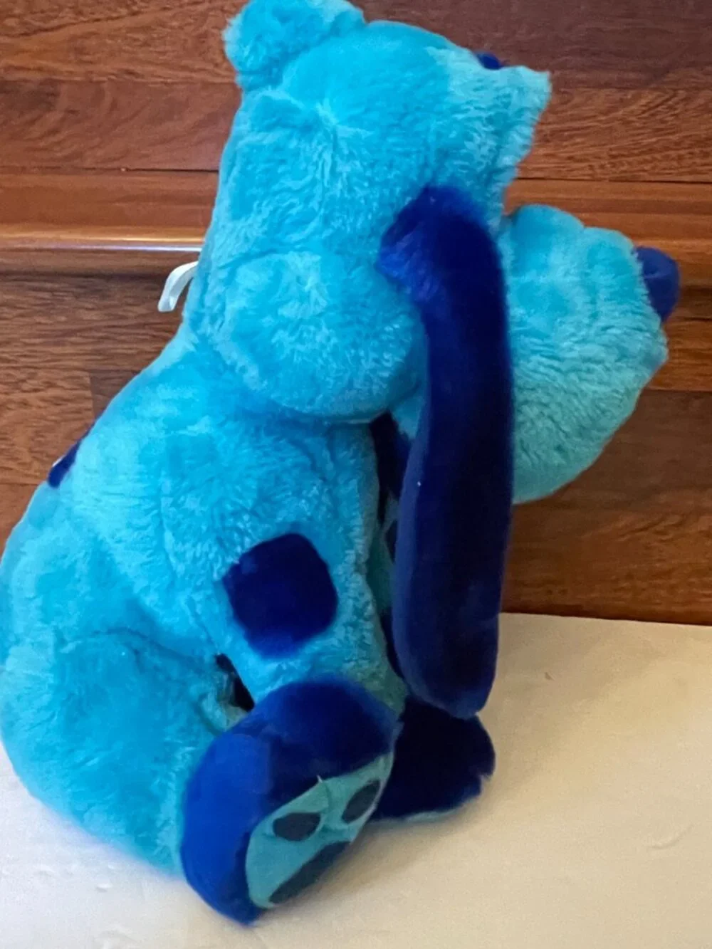 VTG 1998 Classic Toy Company Plush Stuffed Blue Dog Long Ears Droopy Eyes MINT